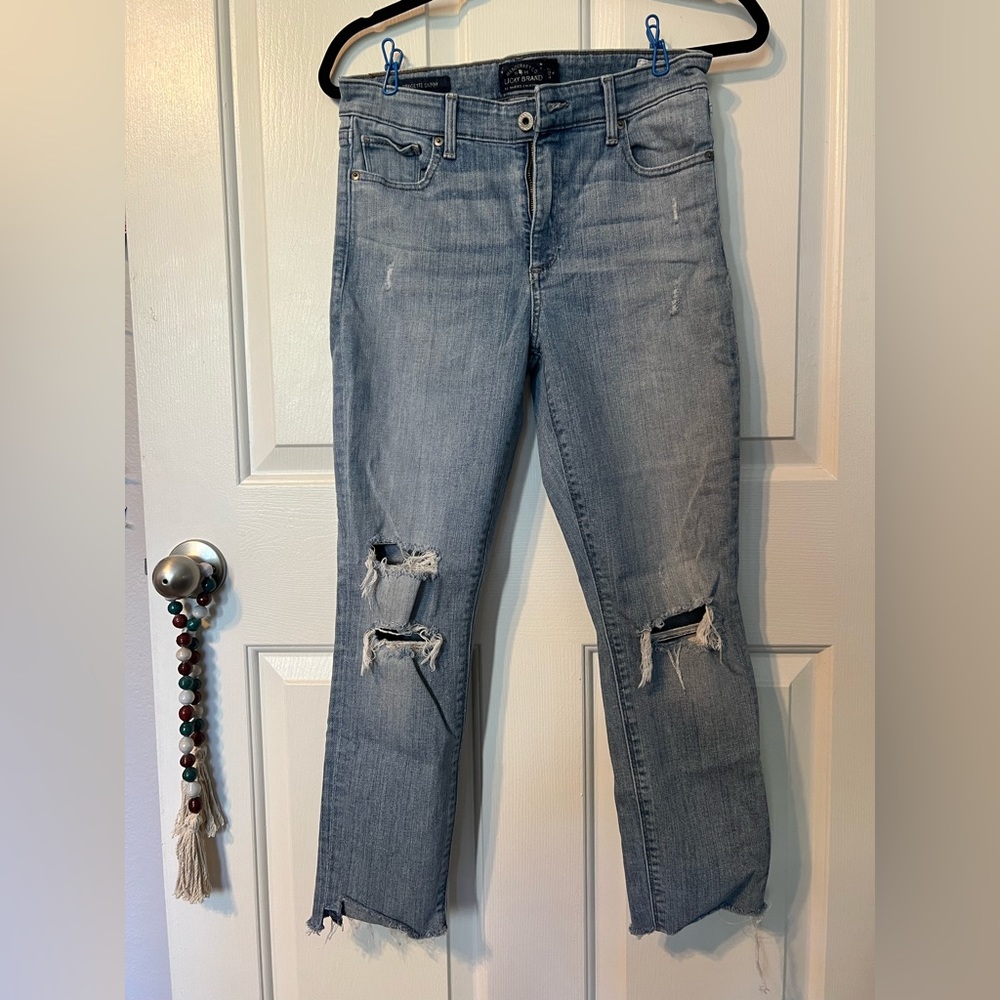 Lucky Brand Bridgette Skinny Jeans Light Wash Size 4/ Size 27